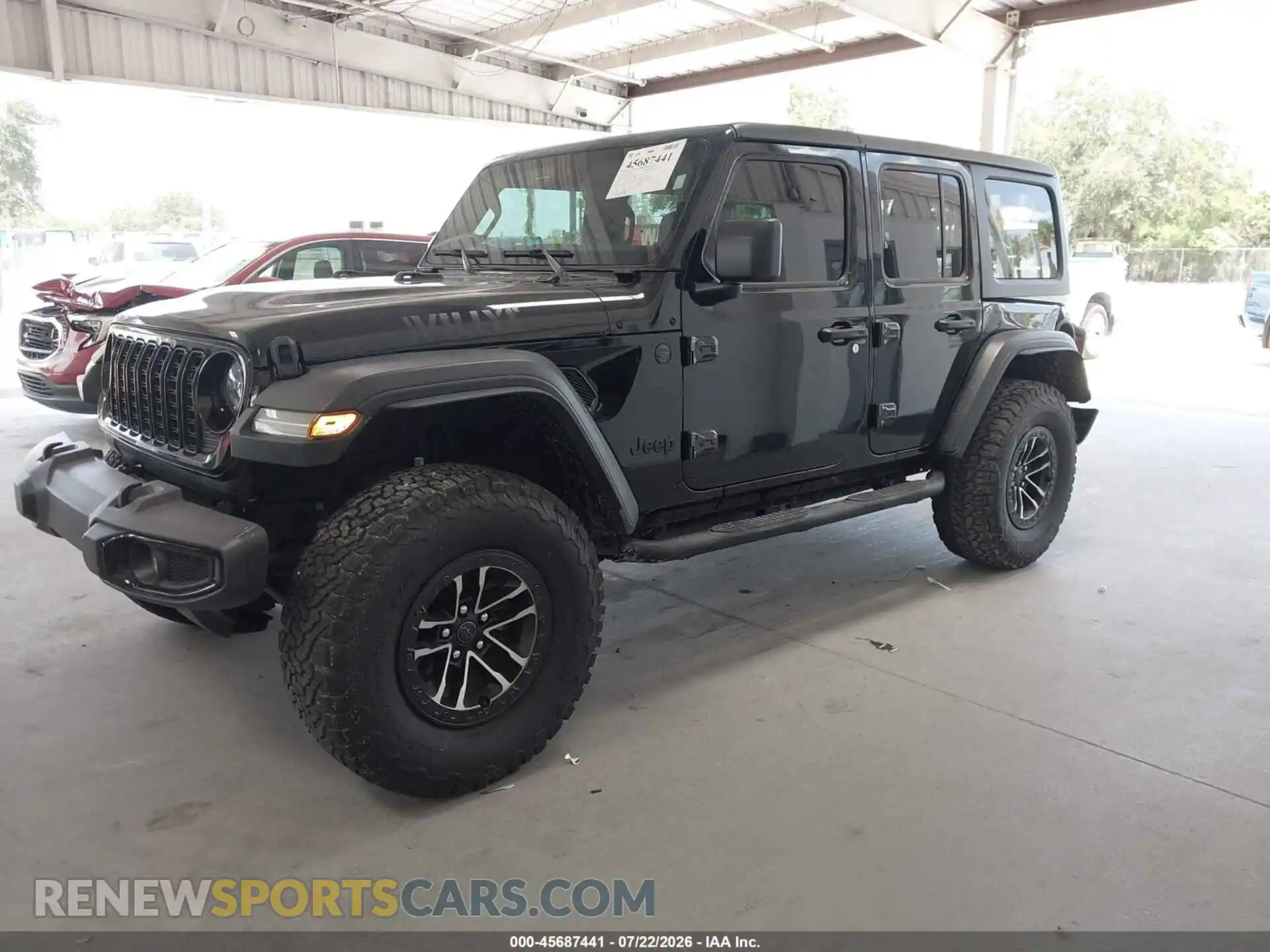 2 Photograph of a damaged car 1C4RJXDN9SW513962 JEEP WRANGLER 2025