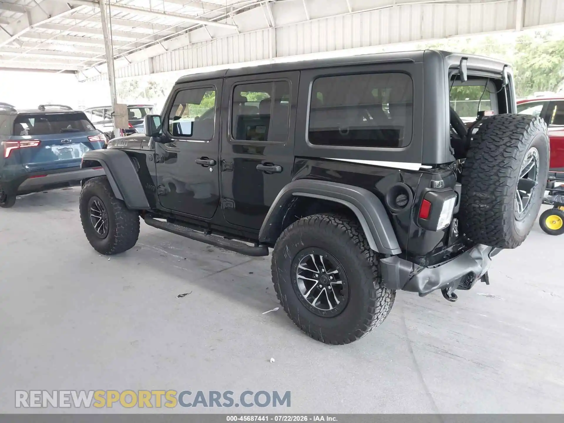 3 Photograph of a damaged car 1C4RJXDN9SW513962 JEEP WRANGLER 2025