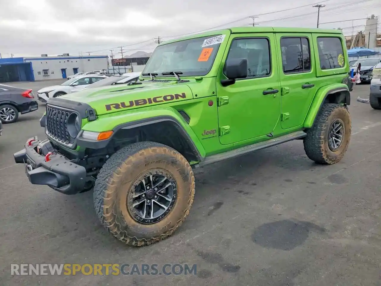 1 Photograph of a damaged car 1C4RJXFG1SW633351 JEEP WRANGLER 2025
