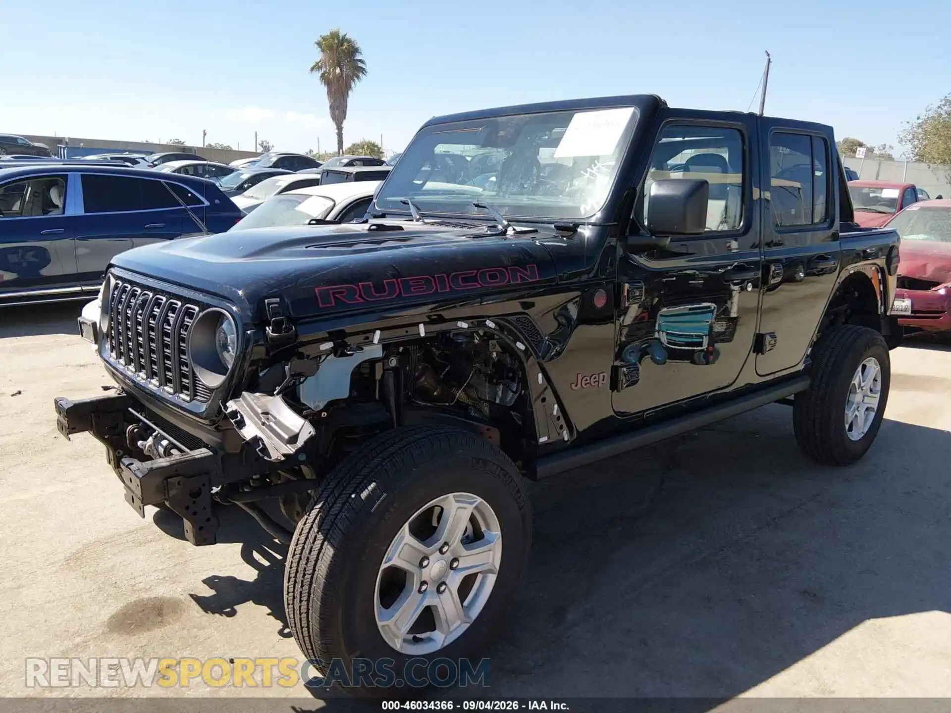 2 fotografías del automóvil dañado 1C4RJXFG1SW657164 JEEP WRANGLER 2025