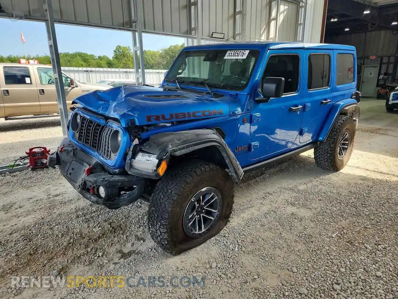 1 Photograph of a damaged car 1C4RJXFG1SW657293 JEEP WRANGLER 2025
