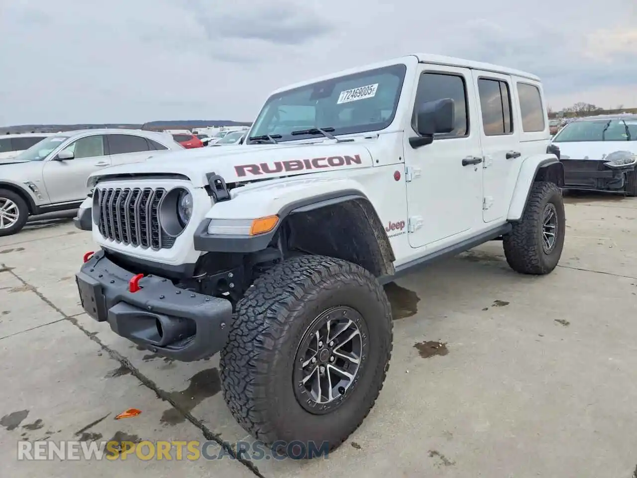 1 Photograph of a damaged car 1C4RJXFG4SW549606 JEEP WRANGLER 2025