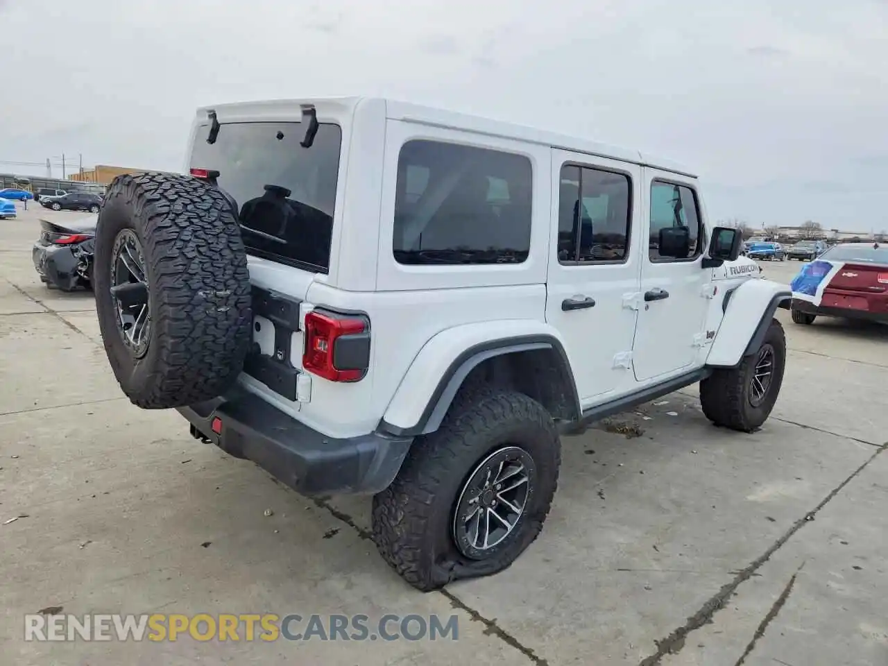 3 Photograph of a damaged car 1C4RJXFG4SW549606 JEEP WRANGLER 2025