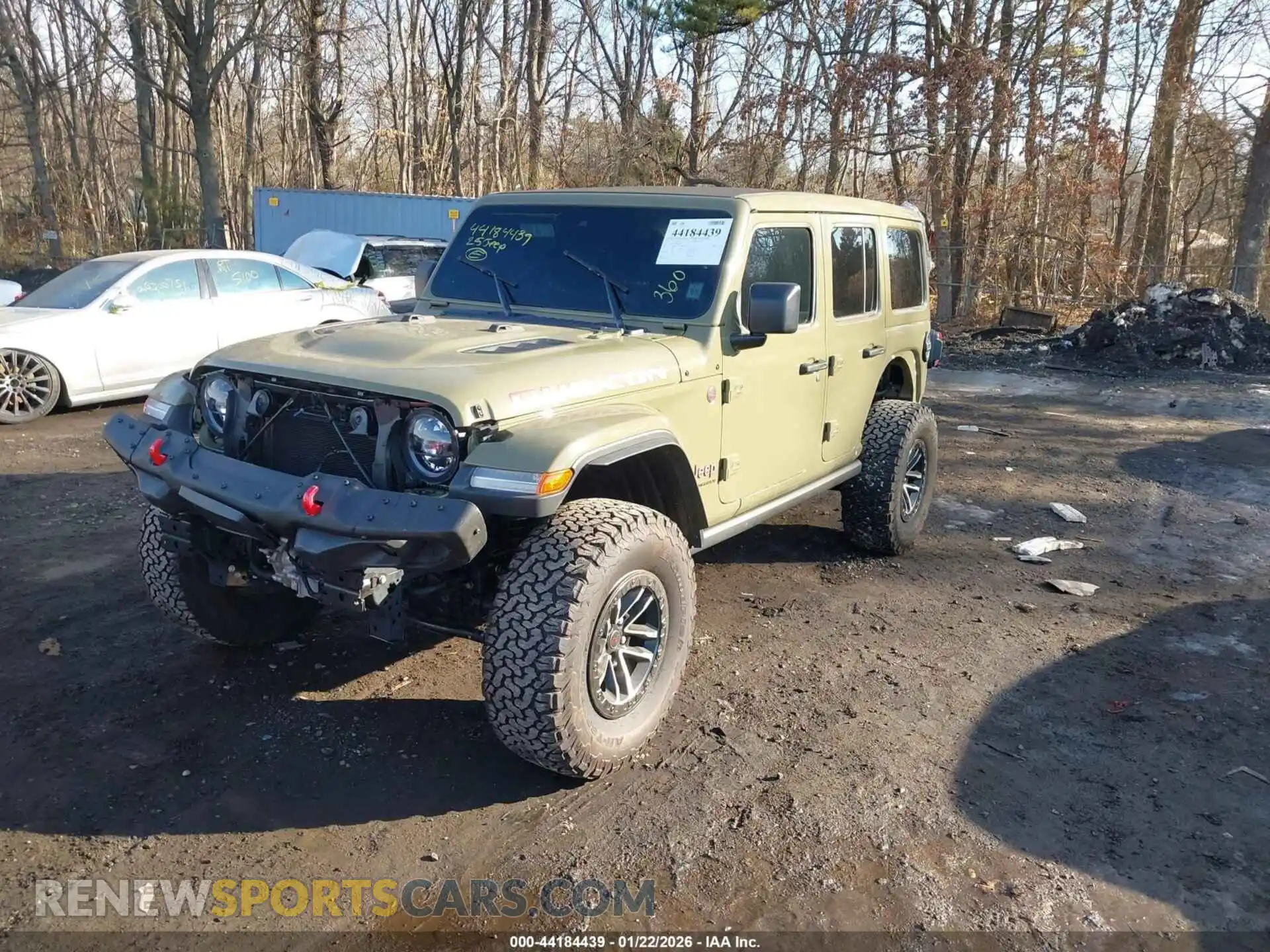 2 Photograph of a damaged car 1C4RJXFG5SW603446 JEEP WRANGLER 2025