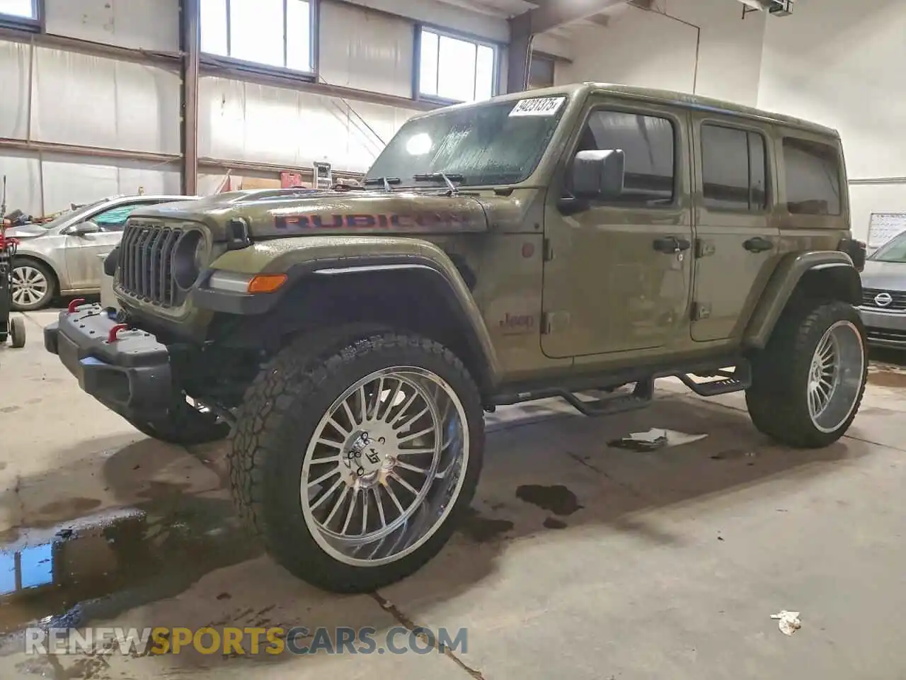 1 Photograph of a damaged car 1C4RJXFG6SW552443 JEEP WRANGLER 2025