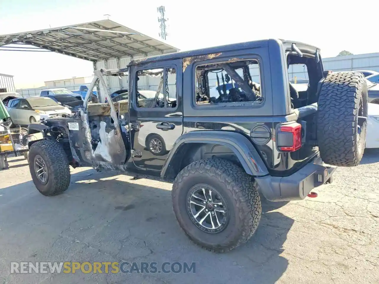 2 fotografías del automóvil dañado 1C4RJXFG9SW634747 JEEP WRANGLER 2025