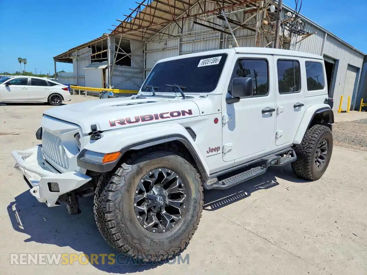 1 Photograph of a damaged car 1C4RJXFGXSW554342 JEEP WRANGLER 2025