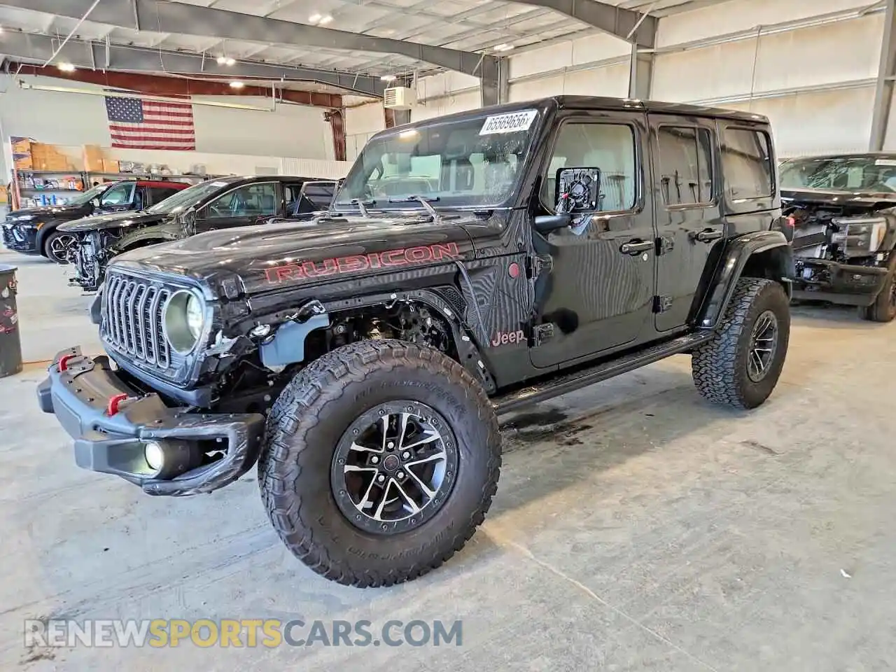 1 fotografías del automóvil dañado 1C4RJXFN0SW605376 JEEP WRANGLER 2025