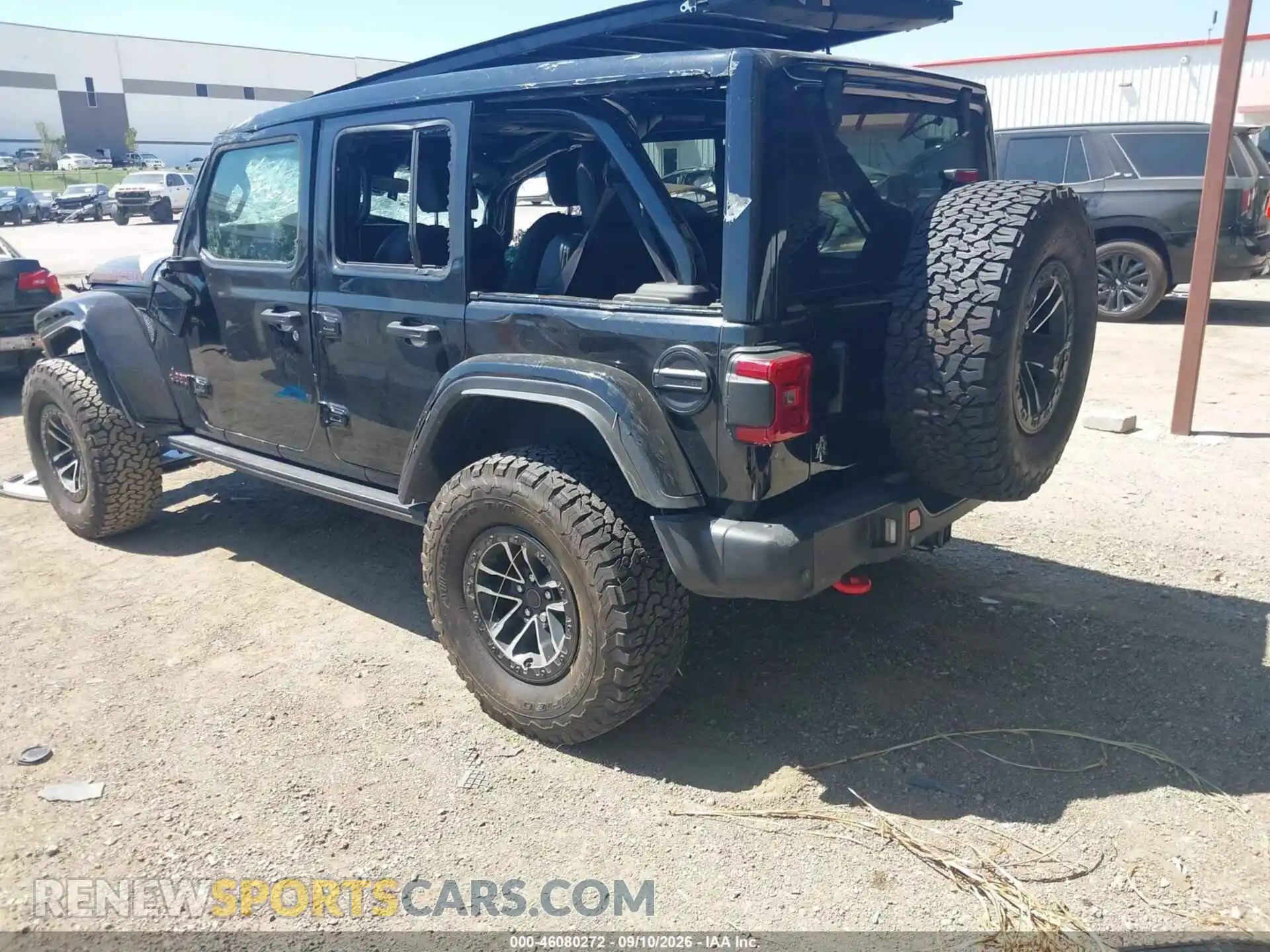 3 fotografías del automóvil dañado 1C4RJXFN2SW516750 JEEP WRANGLER 2025