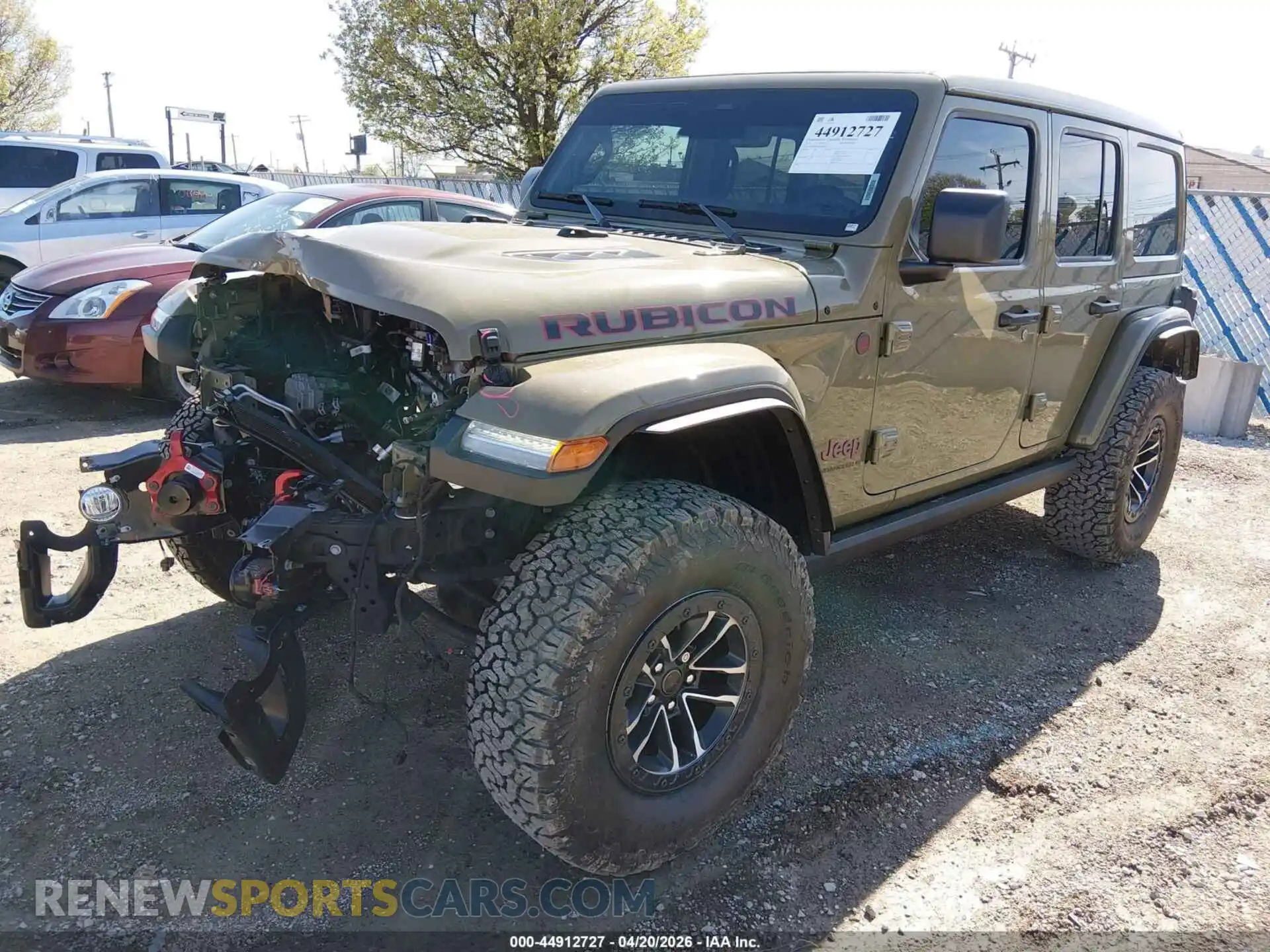 2 Photograph of a damaged car 1C4RJXFN2SW610305 JEEP WRANGLER 2025