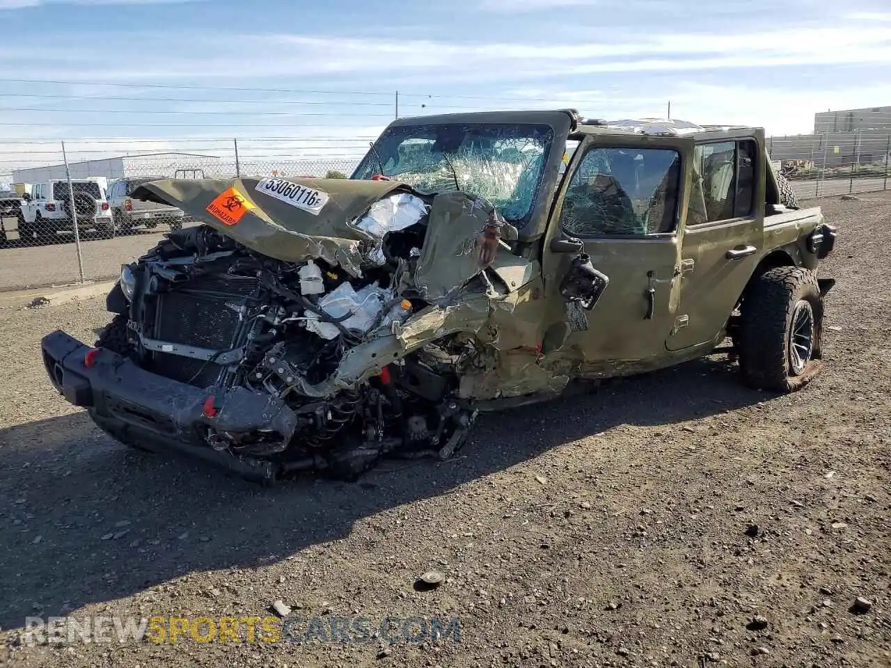 1 Photograph of a damaged car 1C4RJXFN6SW513205 JEEP WRANGLER 2025
