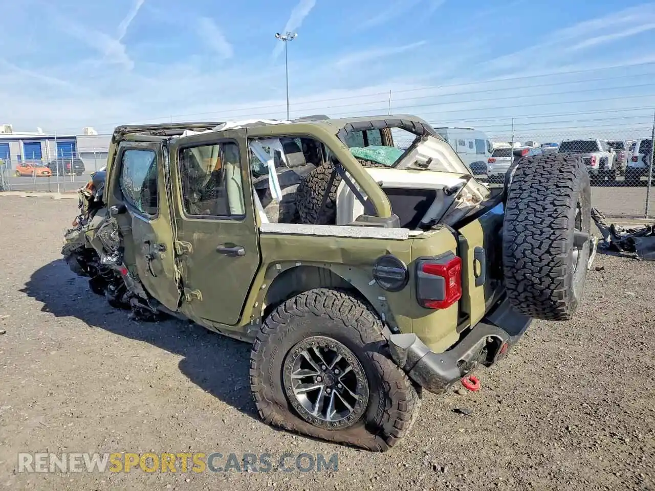 2 Photograph of a damaged car 1C4RJXFN6SW513205 JEEP WRANGLER 2025