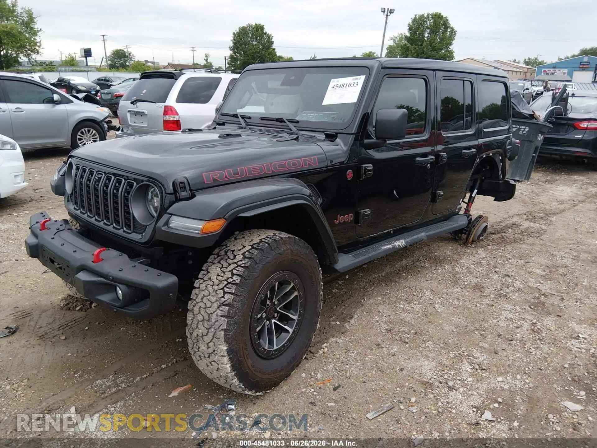 2 Фотография поврежденного автомобиля 1C4RJXFN6SW517173 JEEP WRANGLER 2025