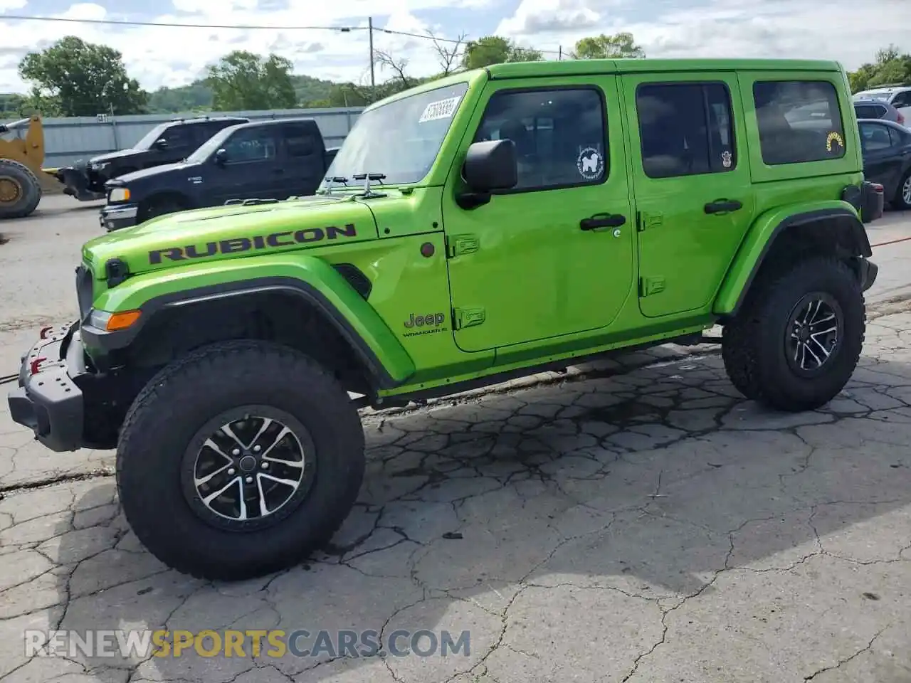 1 Photograph of a damaged car 1C4RJXFNXSW588537 JEEP WRANGLER 2025