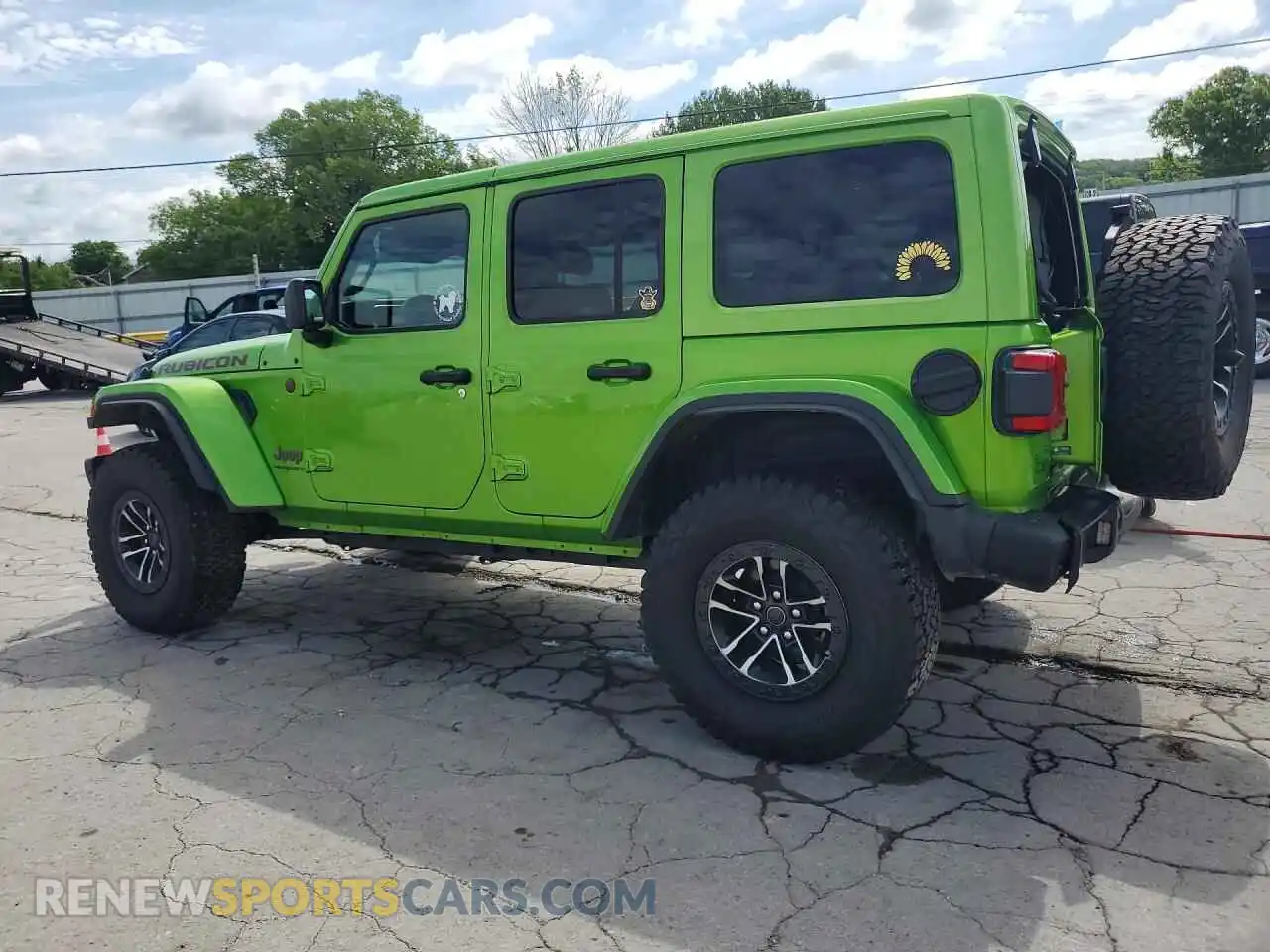 2 Photograph of a damaged car 1C4RJXFNXSW588537 JEEP WRANGLER 2025