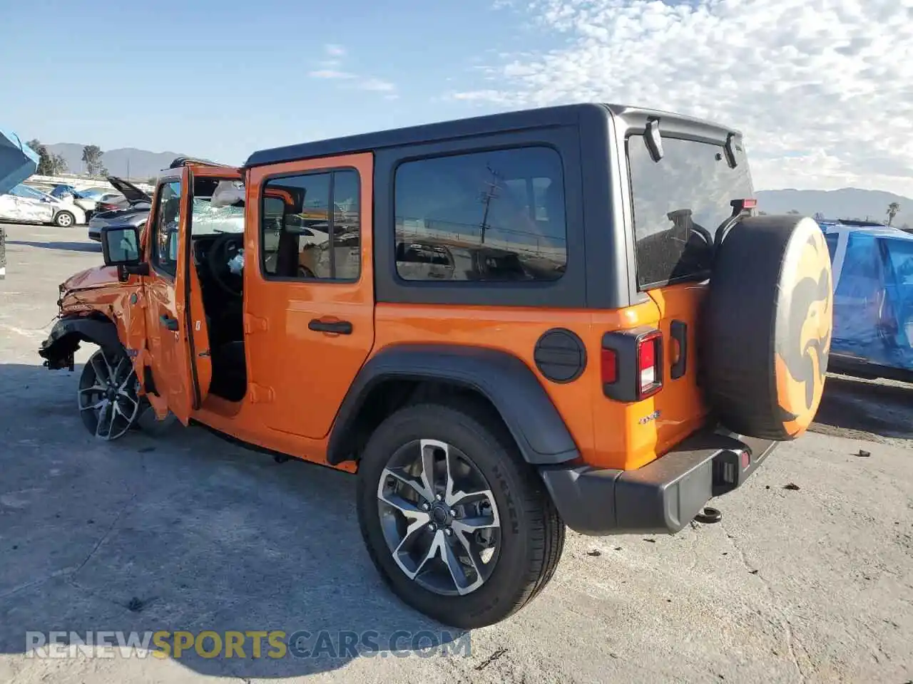 2 Photograph of a damaged car 1C4RJXN60SW595359 JEEP WRANGLER 2025