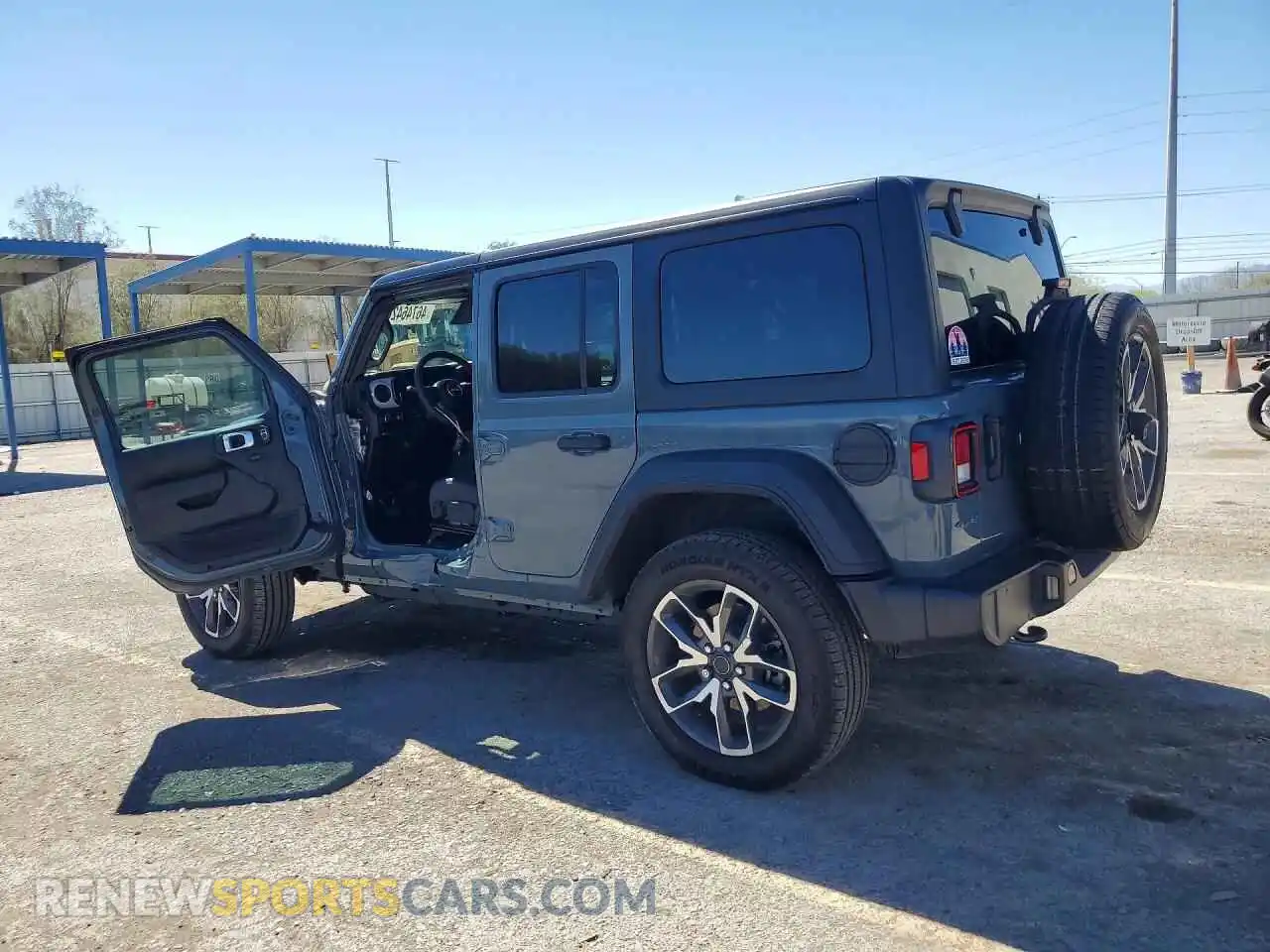 2 fotografías del automóvil dañado 1C4RJXN60SW595989 JEEP WRANGLER 2025