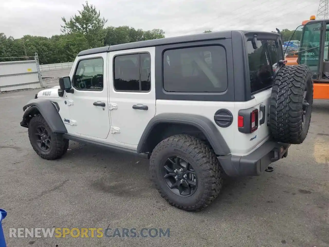 2 Photograph of a damaged car 1C4RJXN66SW584902 JEEP WRANGLER 2025