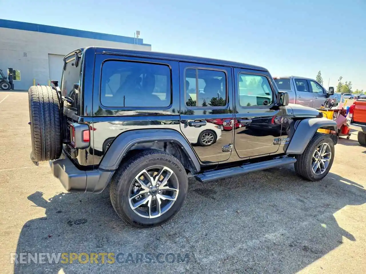 3 fotografías del automóvil dañado 1C4RJXN68SW506766 JEEP WRANGLER 2025