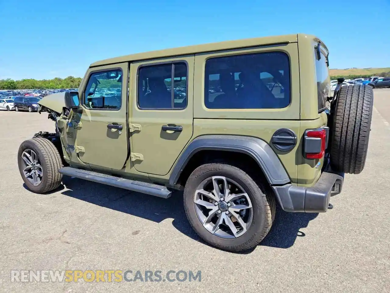 2 Фотография поврежденного автомобиля 1C4RJXN68SW604857 JEEP WRANGLER 2025