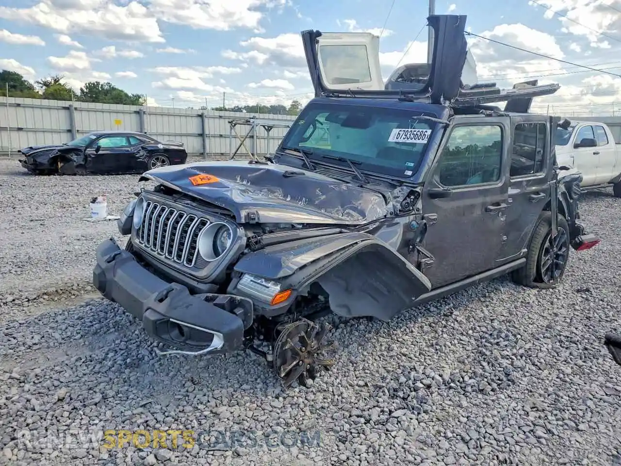1 fotografías del automóvil dañado 1C4RJXP61SW602106 JEEP WRANGLER 2025