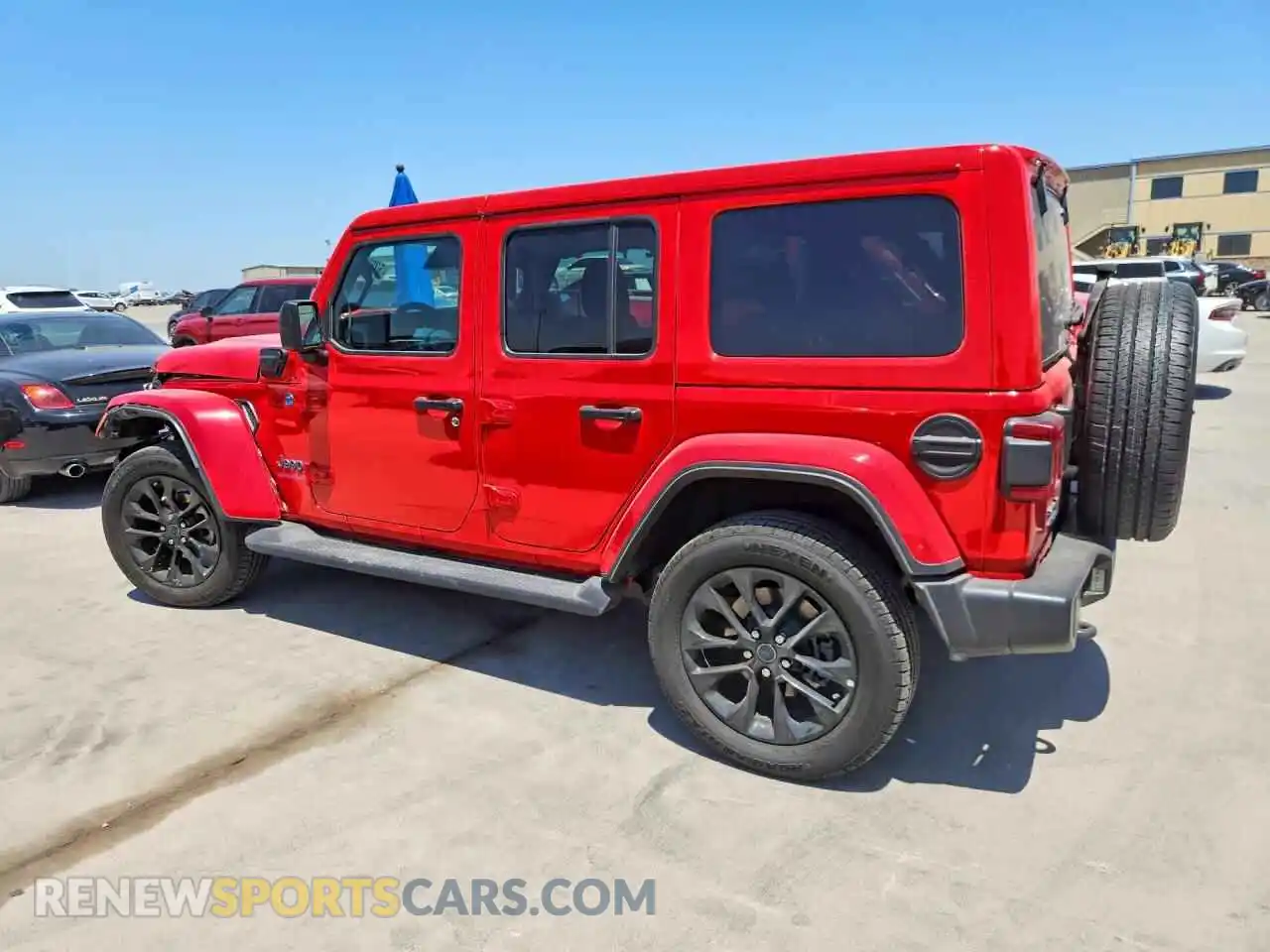 2 Photograph of a damaged car 1C4RJXP63SW602222 JEEP WRANGLER 2025