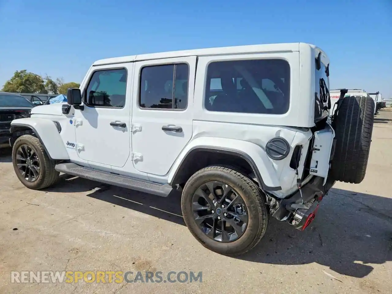 2 Photograph of a damaged car 1C4RJXP64SW585477 JEEP WRANGLER 2025