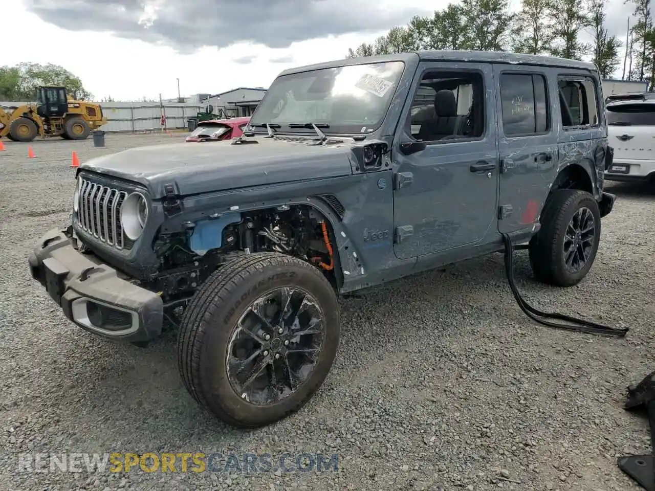 1 Photograph of a damaged car 1C4RJXP65SW579073 JEEP WRANGLER 2025