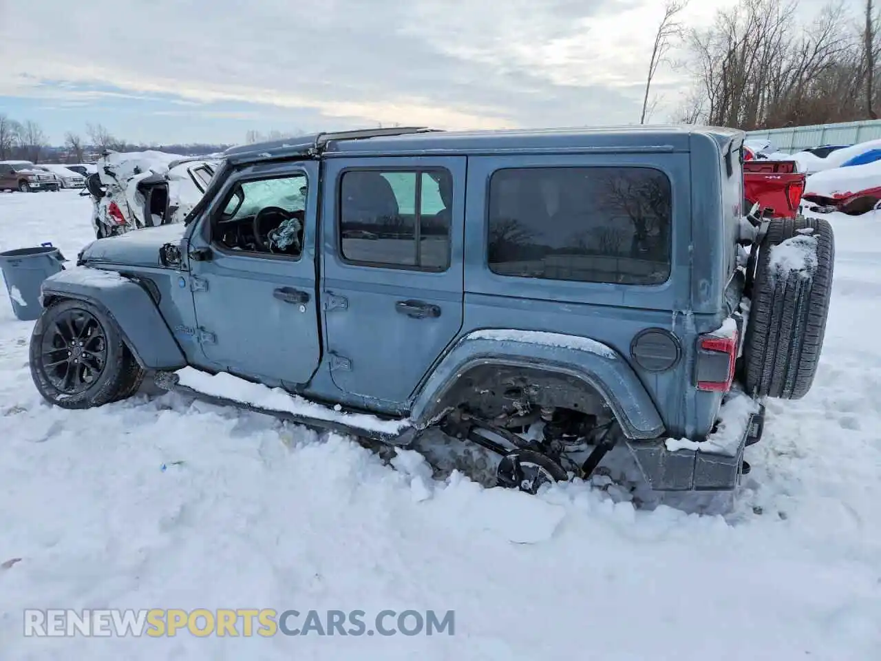 2 Photograph of a damaged car 1C4RJXP68SW518476 JEEP WRANGLER 2025