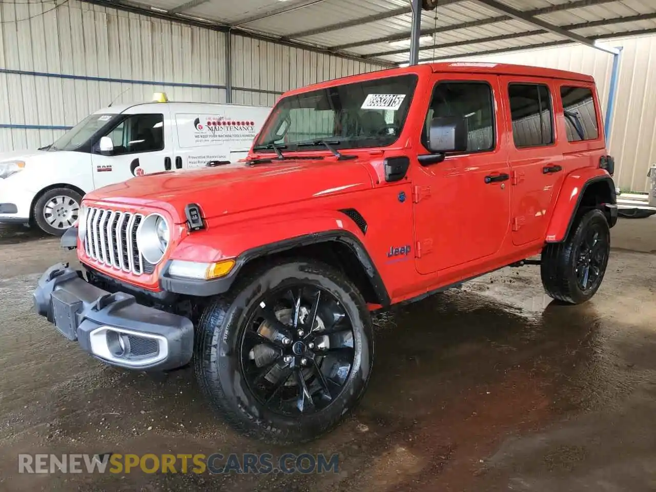 1 Photograph of a damaged car 1C4RJXP6XSW600595 JEEP WRANGLER 2025
