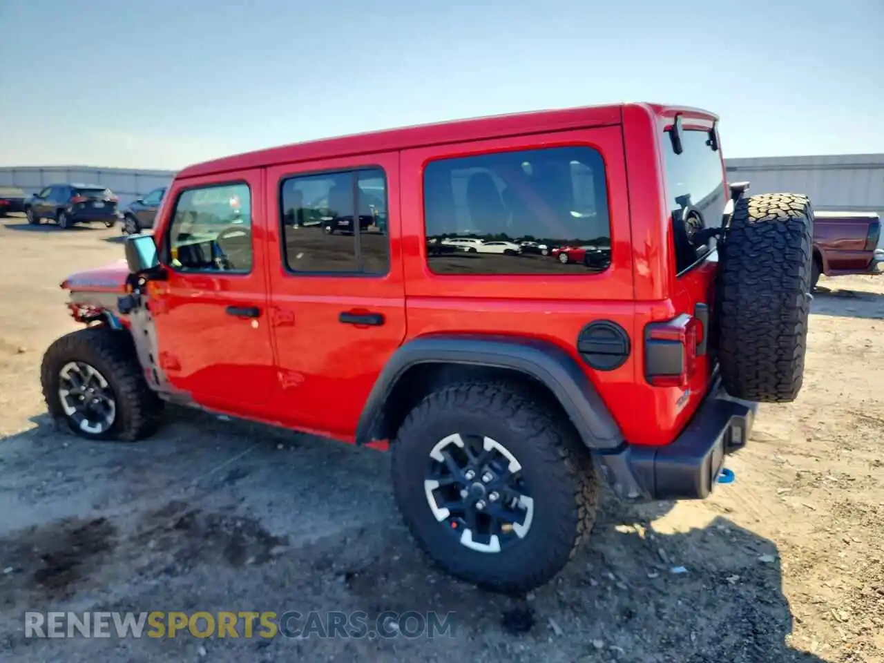 2 fotografías del automóvil dañado 1C4RJXR67SW584109 JEEP WRANGLER 2025