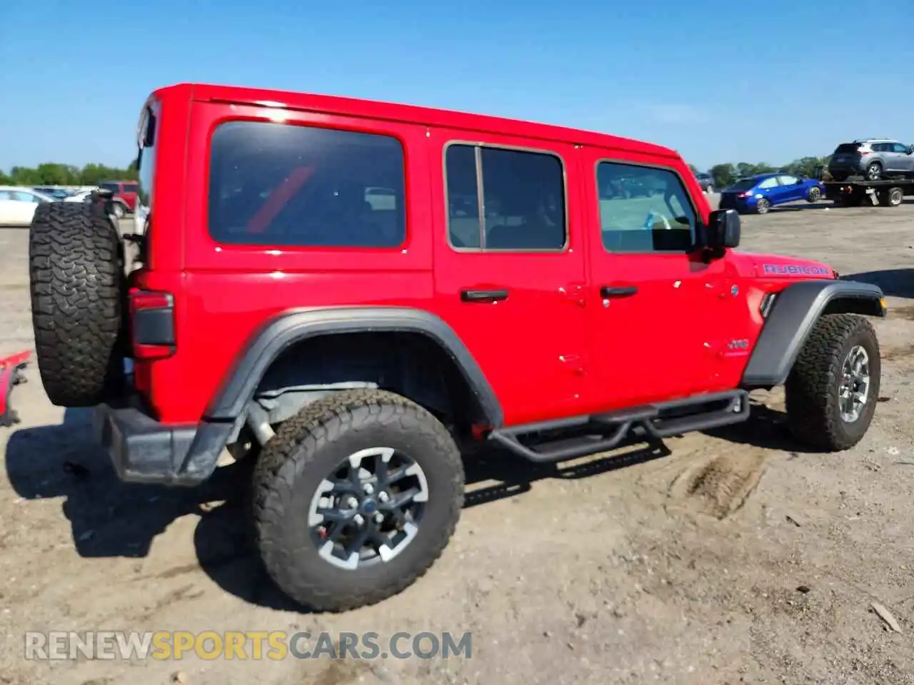 3 fotografías del automóvil dañado 1C4RJXR67SW584109 JEEP WRANGLER 2025