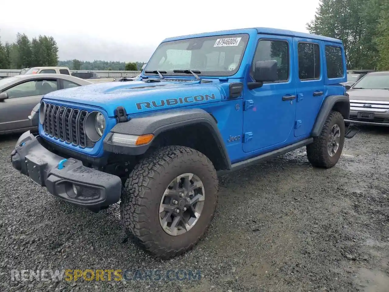 1 Photograph of a damaged car 1C4RJXR69SW558756 JEEP WRANGLER 2025