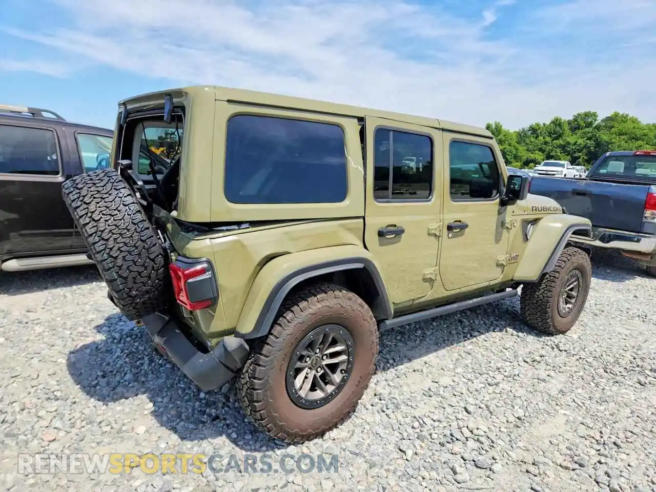 3 fotografías del automóvil dañado 1C4RJXSJ8SW545155 JEEP WRANGLER 2025