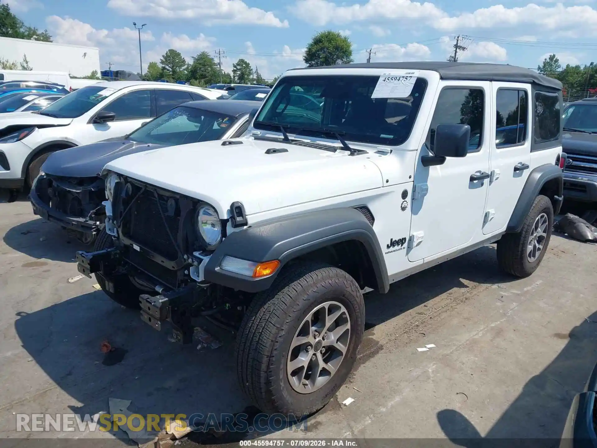 2 fotografías del automóvil dañado 1C4PJXDN8TW190349 JEEP WRANGLER 2026