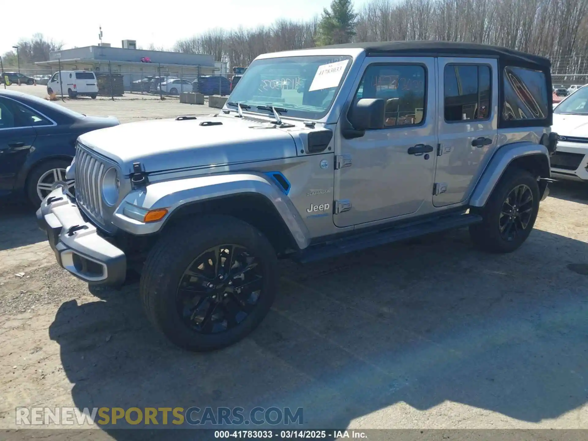2 Photograph of a damaged car 1C4JJXP68MW745327 JEEP WRANGLER 4XE 2021