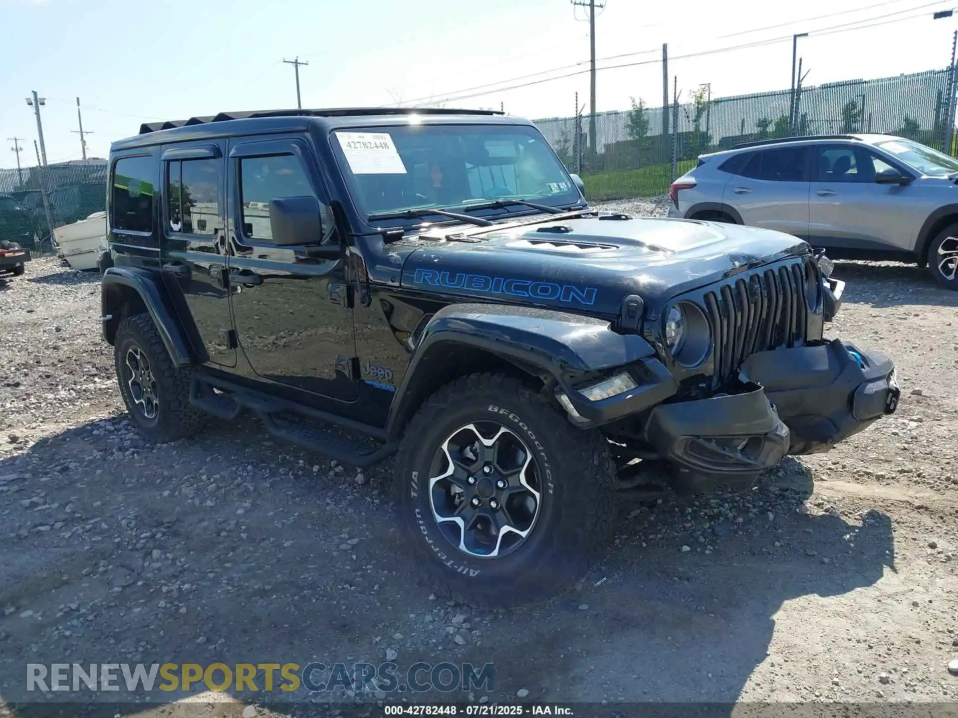 1 Фотография поврежденного автомобиля 1C4JJXR65MW765628 JEEP WRANGLER 4XE 2021