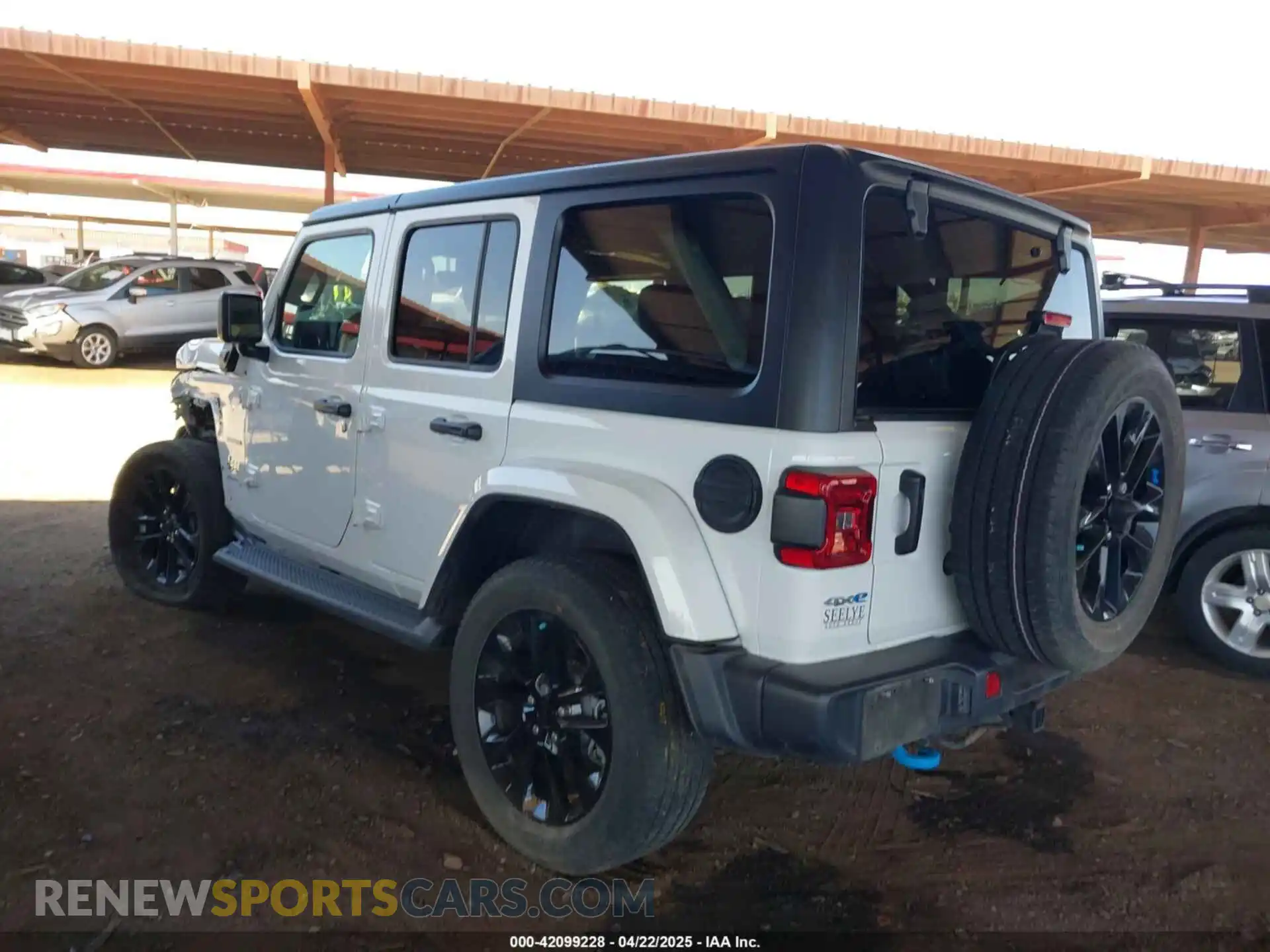 3 Photograph of a damaged car 1C4JJXP66PW605202 JEEP WRANGLER 4XE 2023