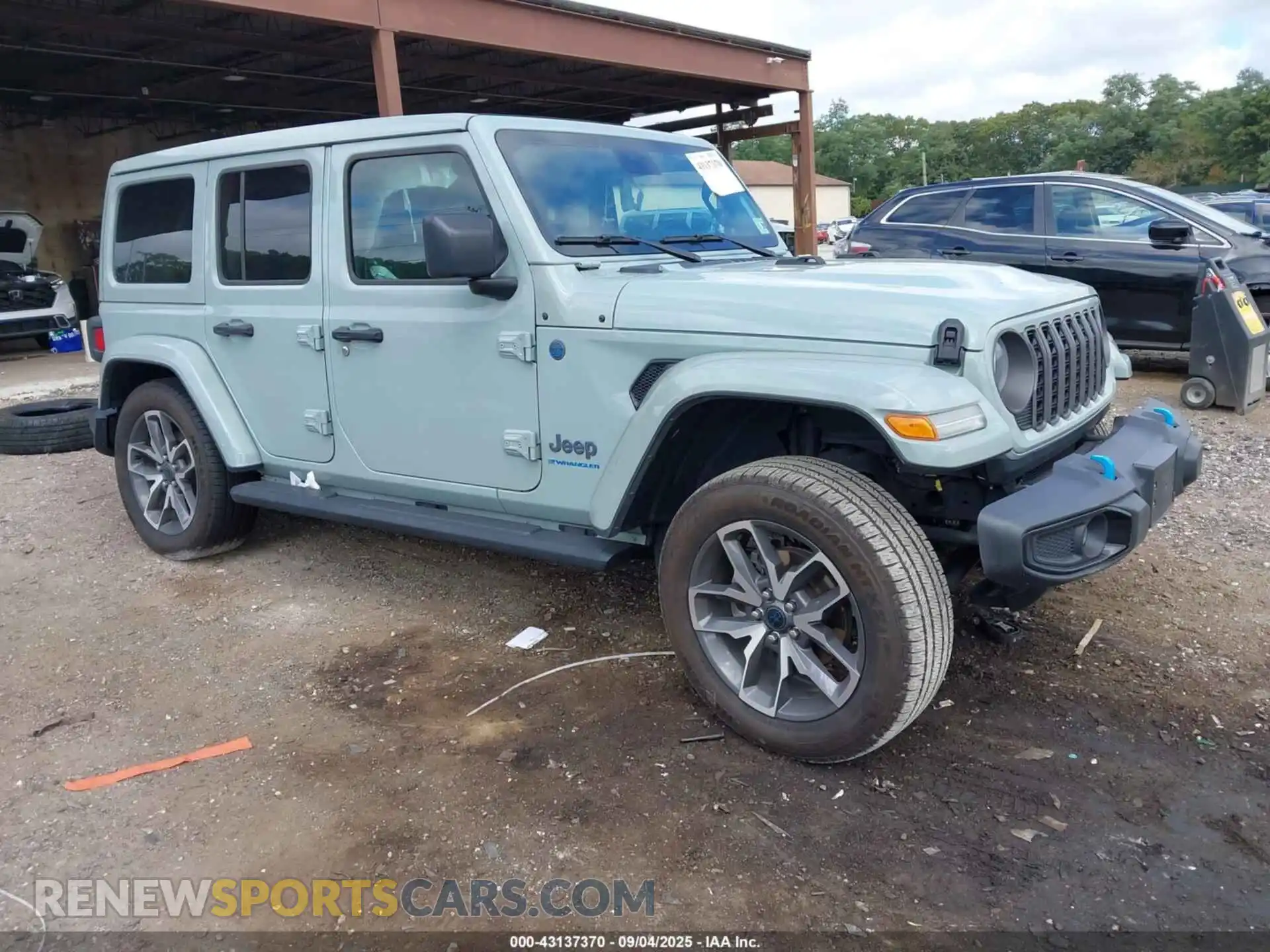 1 fotografías del automóvil dañado 1C4RJXN65RW200764 JEEP WRANGLER 4XE 2024