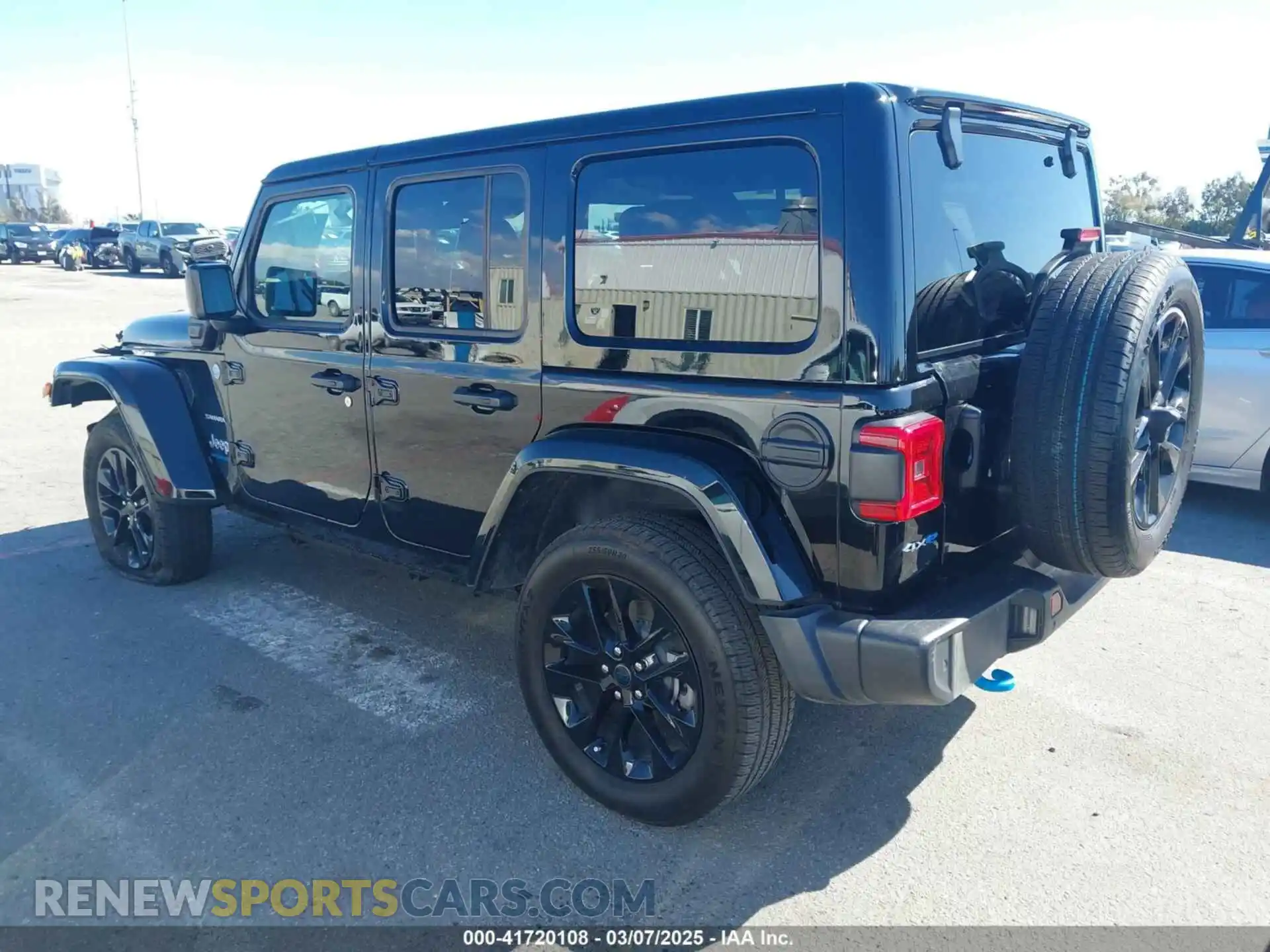 3 fotografías del automóvil dañado 1C4RJXP63RW192404 JEEP WRANGLER 4XE 2024