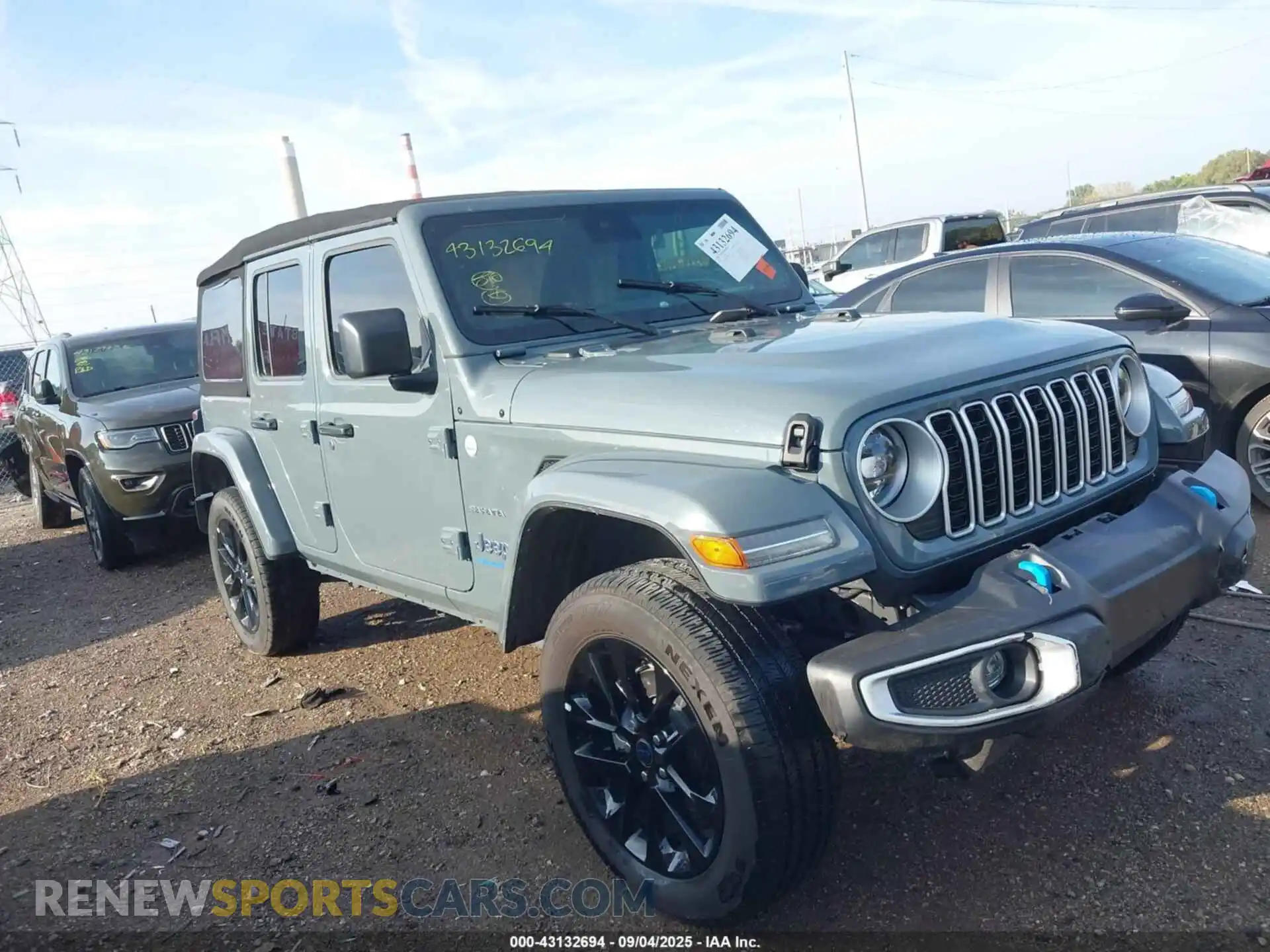 1 fotografías del automóvil dañado 1C4RJXP67RW228966 JEEP WRANGLER 4XE 2024