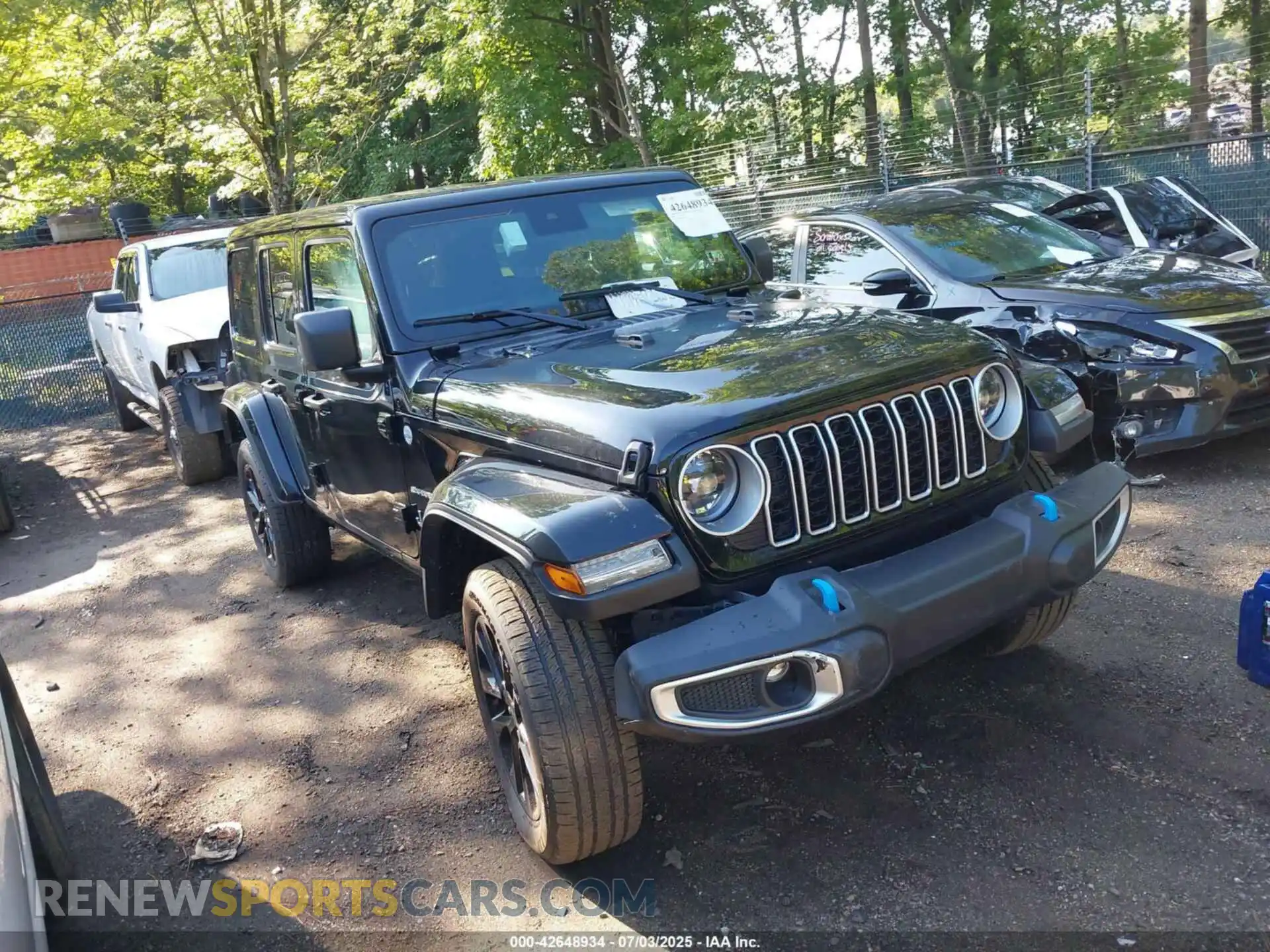 1 fotografías del automóvil dañado 1C4RJXP68RW306655 JEEP WRANGLER 4XE 2024