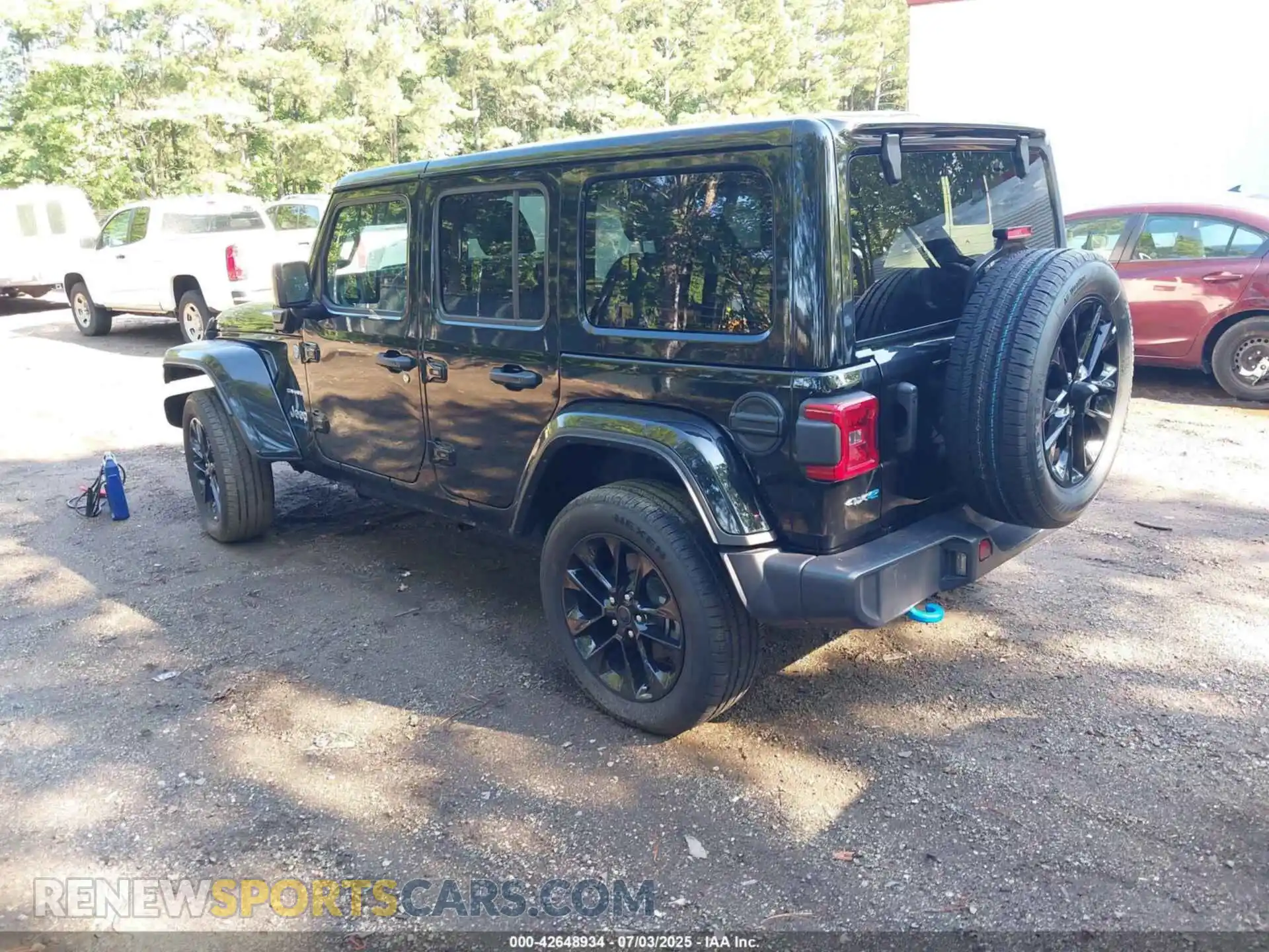 3 fotografías del automóvil dañado 1C4RJXP68RW306655 JEEP WRANGLER 4XE 2024