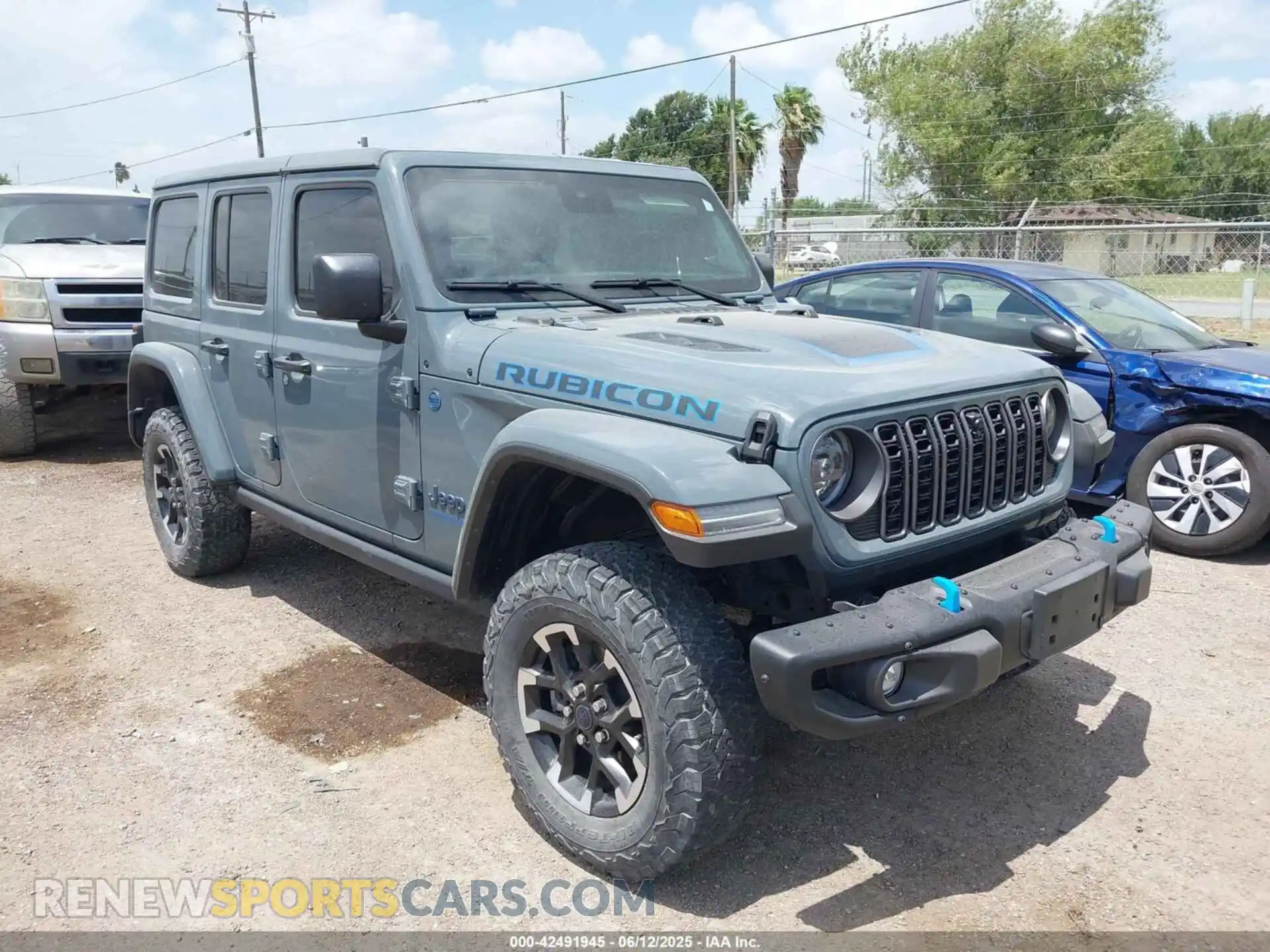 1 fotografías del automóvil dañado 1C4RJXR66RW215901 JEEP WRANGLER 4XE 2024