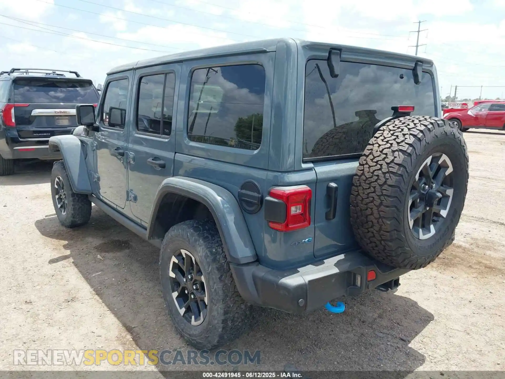 3 fotografías del automóvil dañado 1C4RJXR66RW215901 JEEP WRANGLER 4XE 2024