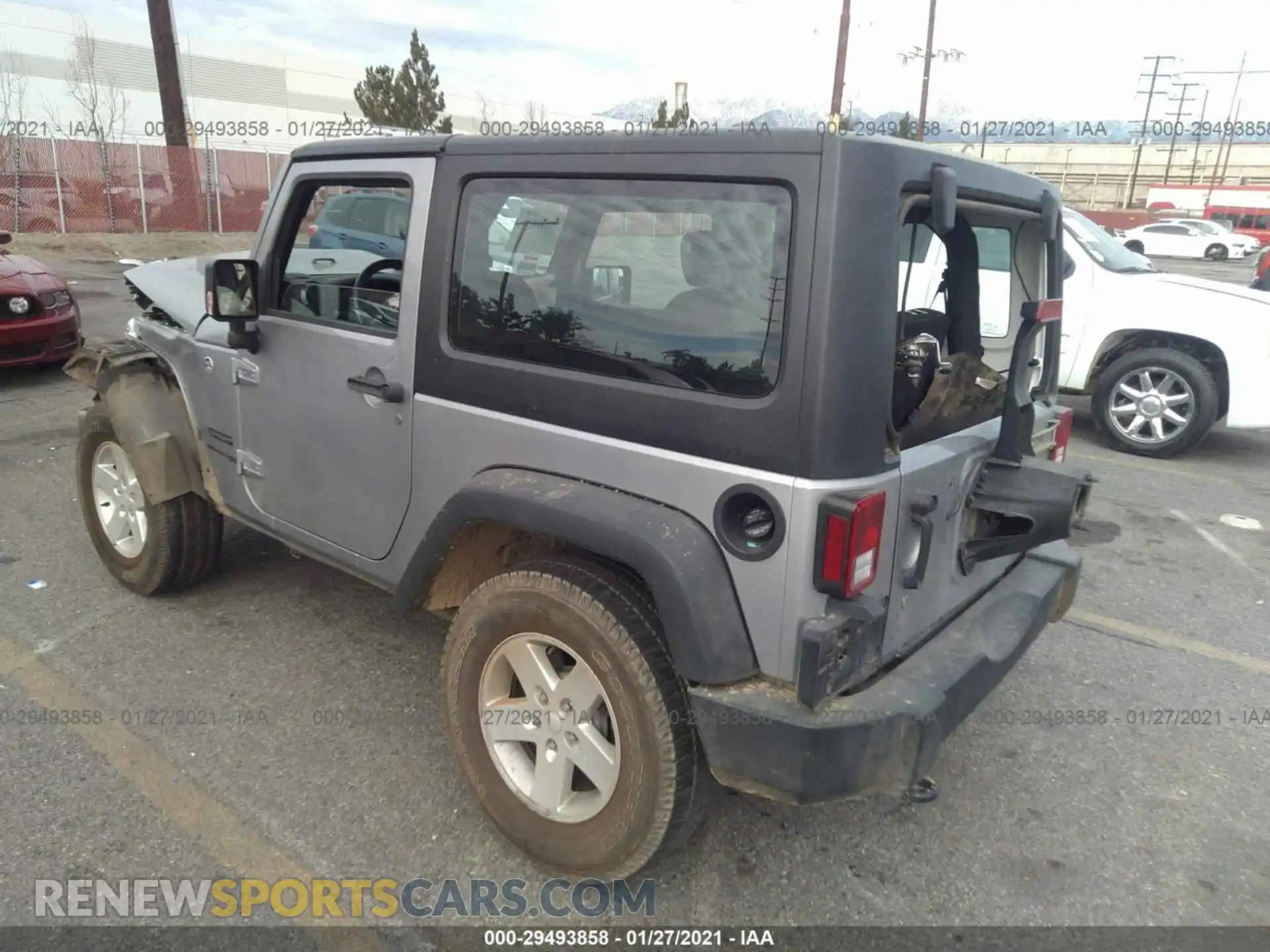 3 Фотография поврежденного автомобиля 1C4GJWAG9JL931199 JEEP WRANGLER JK 2018