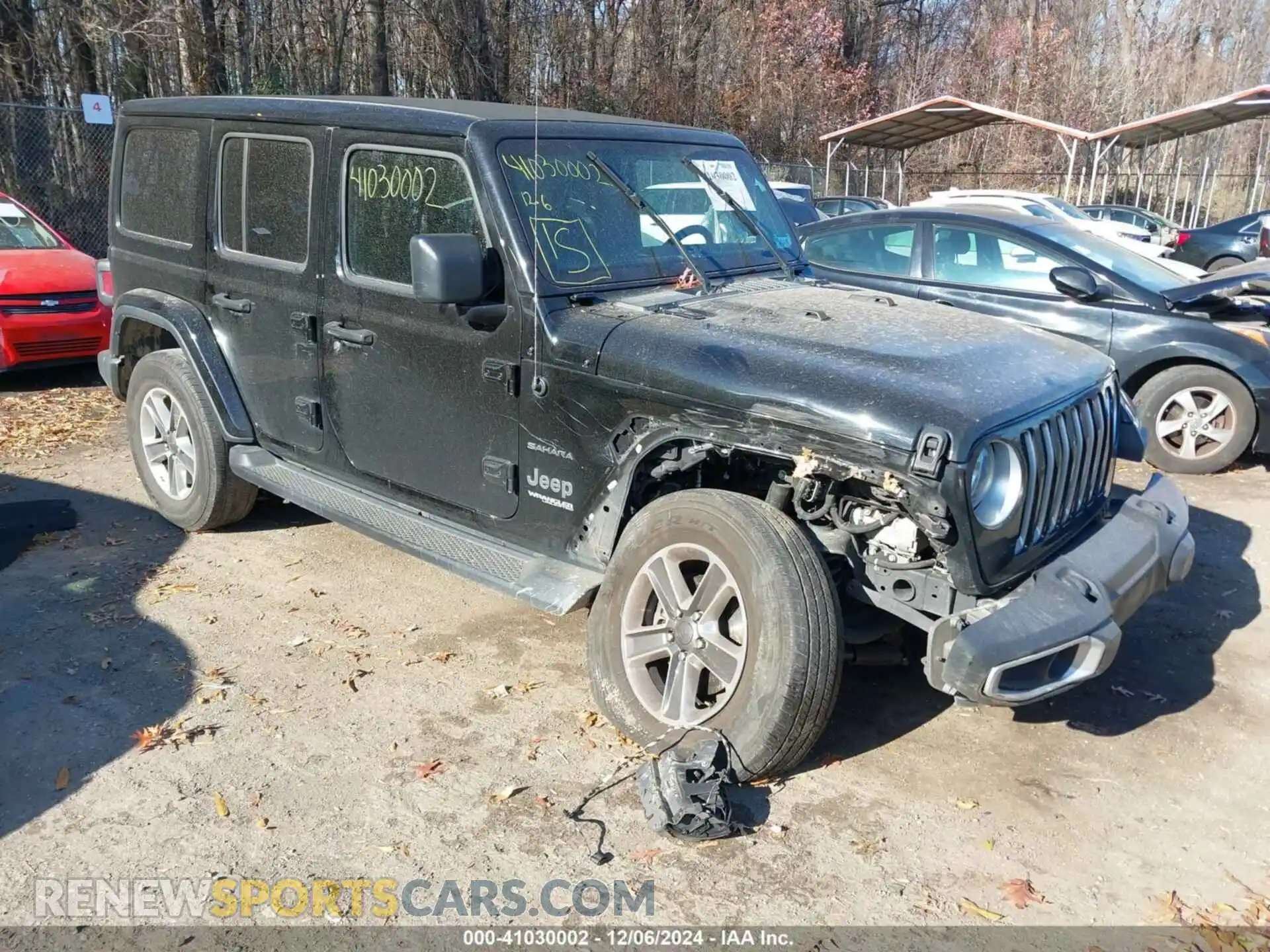 1 fotografías del automóvil dañado 1C4HJXEN2LW221842 JEEP WRANGLER UNLIMITED 2020