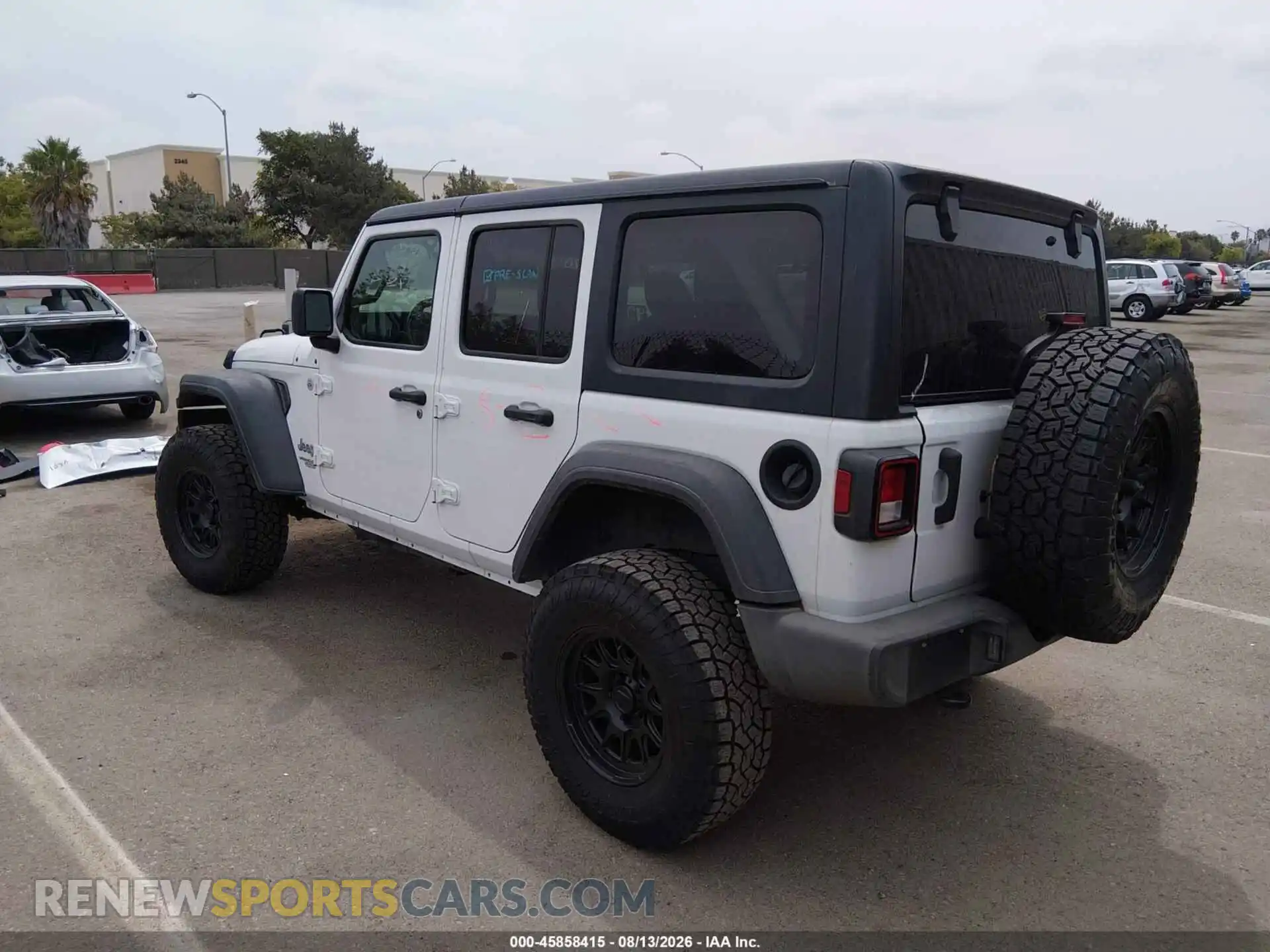 3 fotografías del automóvil dañado 1C4HJXDN1MW630403 JEEP WRANGLER UNLIMITED 2021