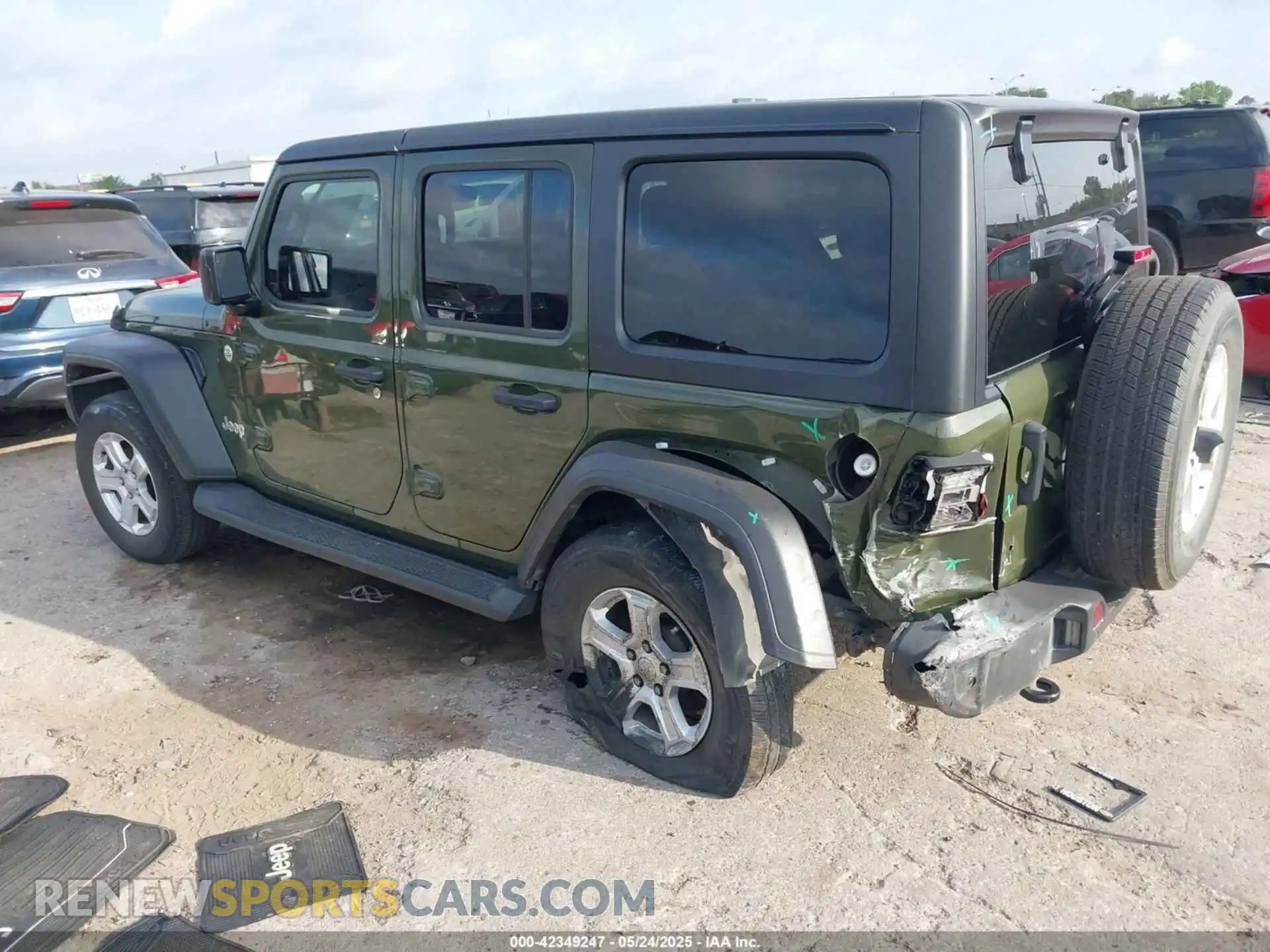 3 Photograph of a damaged car 1C4HJXDN2MW519746 JEEP WRANGLER UNLIMITED 2021