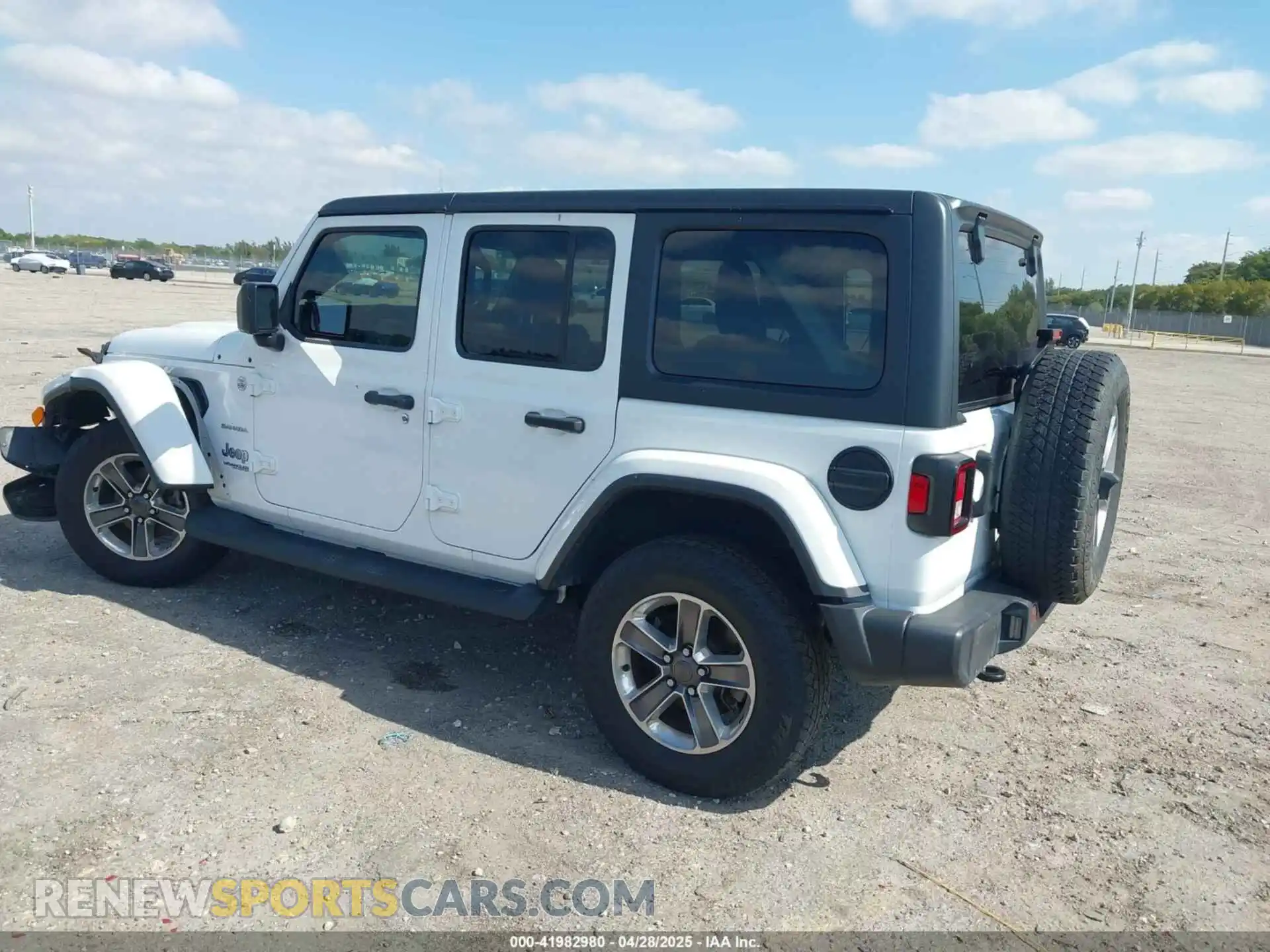 3 Photograph of a damaged car 1C4HJXEG8MW612190 JEEP WRANGLER UNLIMITED 2021